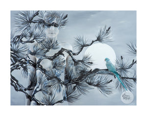 Mother Gaia - Oriental Fir with Ringneck